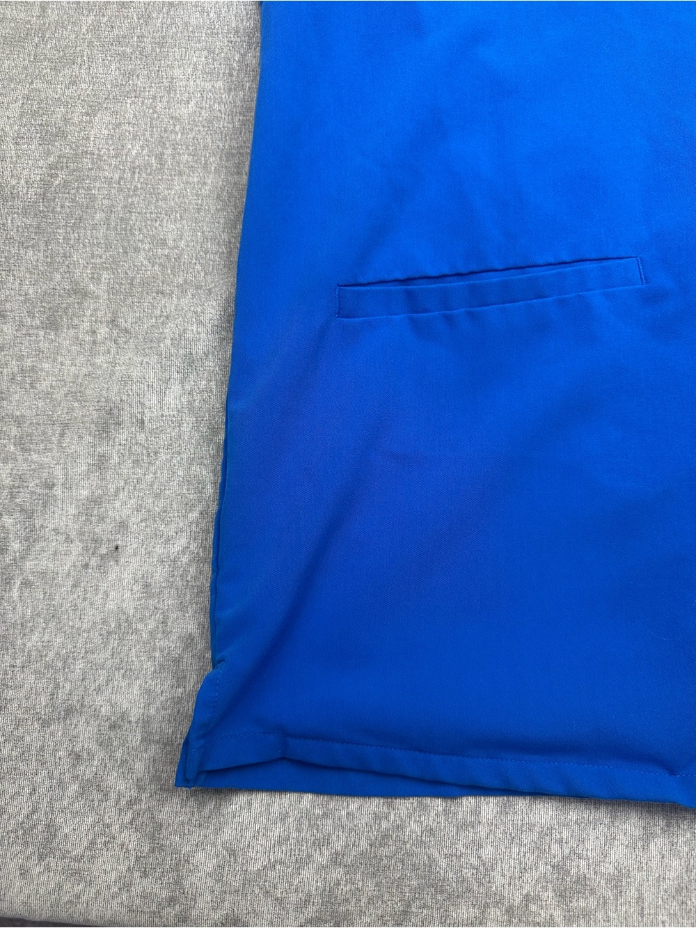 Figs Catarina One Pocket Scrub Top Womens Size XXL in royal blue - Picture 4 of 9